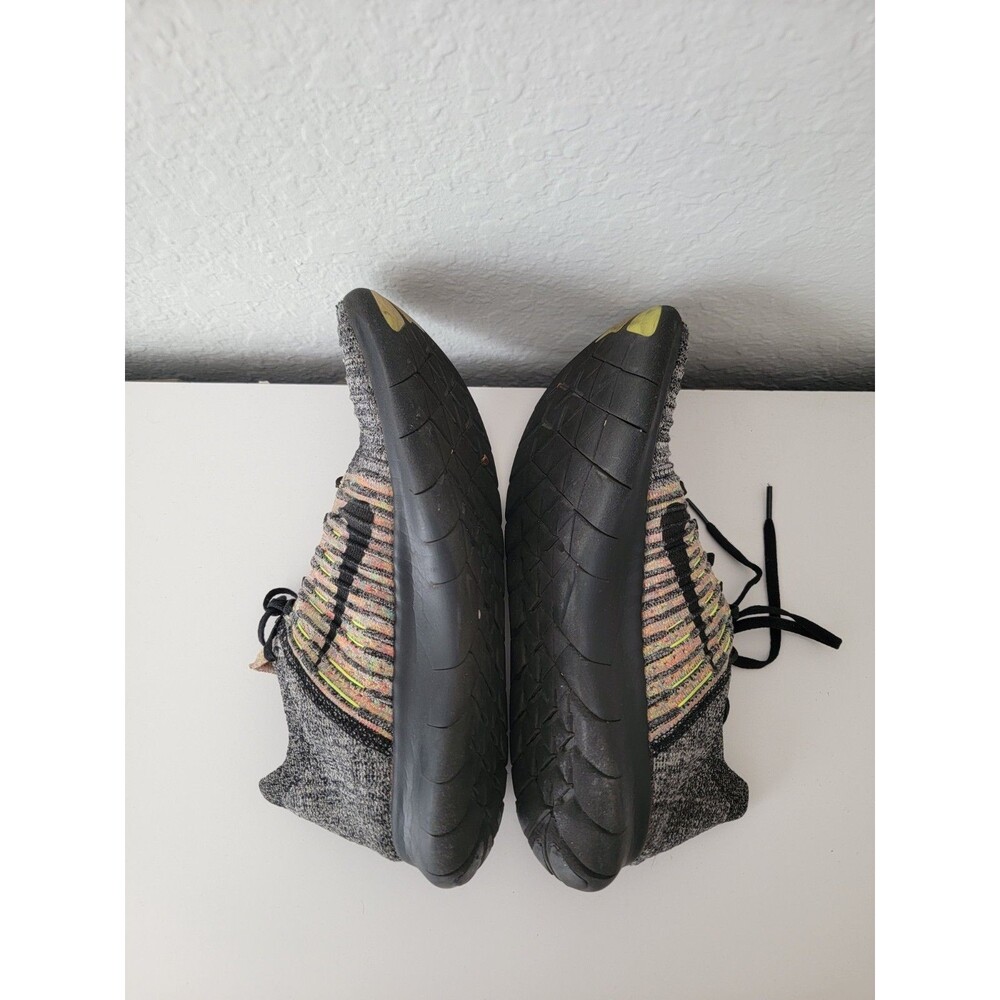 Nike Free RN Flyknit Mens Size 11 US Gray Multi Sneaker Running Shoes 831069-004 - Picture 7 of 9